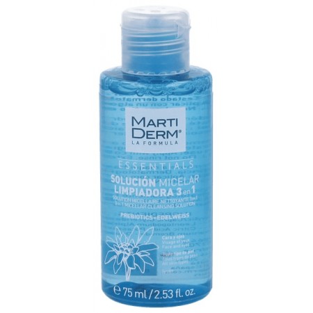 MARTIDERM SOLUCION MICELAR LIMPIADORA 75 C.C.