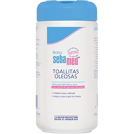 SEBAMED BABY TOALLITAS OLEOSAS 70 TOALLITAS