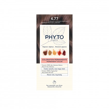 PHYTO COLOR TINTE 4.77 CASTAÑO MARRON INTENSO
