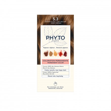 PHYTO COLOR TINTE 5.3 CASTAÑO CLARO DORADO