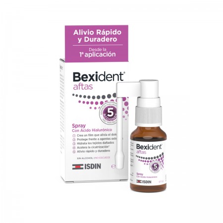BEXIDENT AFTAS SPRAY BUCAL PROTECTOR 15 ML